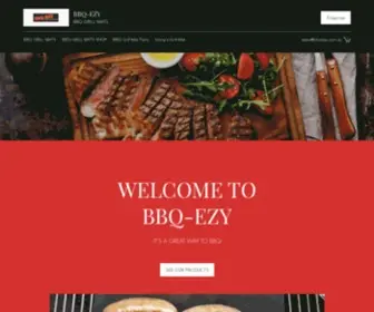 BBqezy.com.au(BBQ GRILL MATS) Screenshot