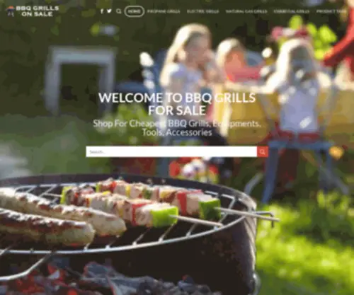 BBQgrillsonsale.com(BBQ Grills On Sale) Screenshot