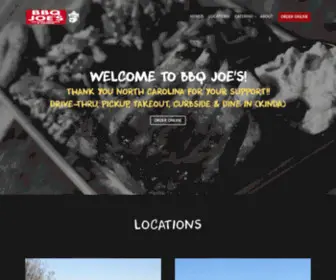 BBqjoes.com(BBQ Joe's Country Cooking & Catering) Screenshot