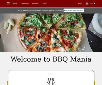 BBqmania.co.uk(BBQ Mania) Screenshot