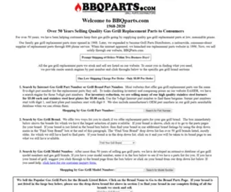 BBqparts.com(Grill Parts Specialists for Charbroil) Screenshot