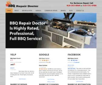 BBqrepairdoctor.com(Barbecue Grill Repair) Screenshot
