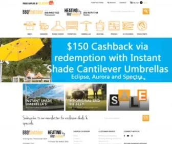 BBqsandoutdoor.com.au(BBQs and Outdoor) Screenshot