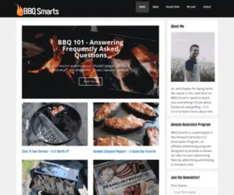 BBQsmarts.com(BBQ Smarts) Screenshot