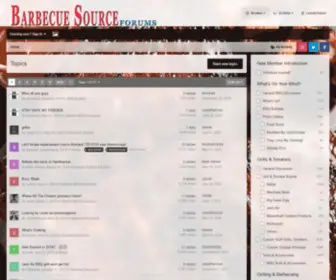 BBqsource-Forums.com(BBQ Source Forums) Screenshot