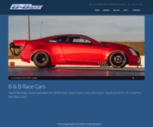 BBracecars.com(B & B Race Cars) Screenshot