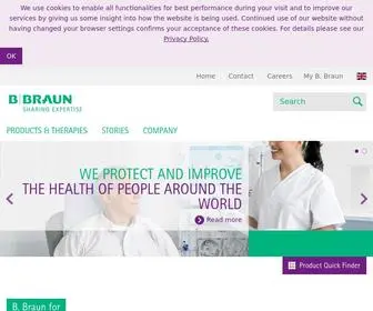 BBraun.co.uk(Braun Sharing Expertise) Screenshot