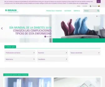 BBraun.co(Braun Colombia) Screenshot