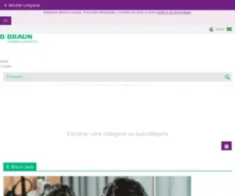 BBraun.com.br(Brasil) Screenshot