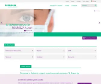 BBraun.it(Braun Italia) Screenshot