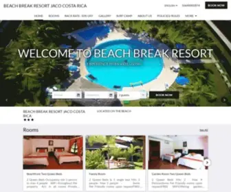 BBRJCR.com(Beach Break Resort Jaco Costa Rica) Screenshot