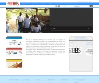 BBS.bi(Accueil BURUNDI BACKBONE SYSTEM COMPANY S.M) Screenshot