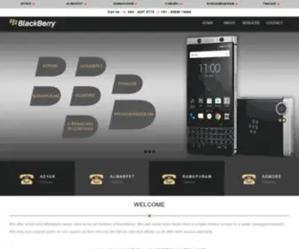 BBservice.in(BlackBerry Service Center in Chennai) Screenshot