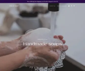 BBsoapery.com(B & B soap) Screenshot