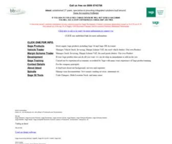 BBsol.co.uk(Sage Software Training) Screenshot