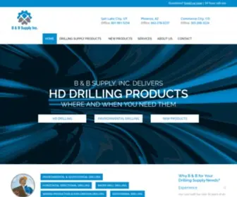 BBsupplyinc.com(We offer supplies for HDD and other drilling projects) Screenshot