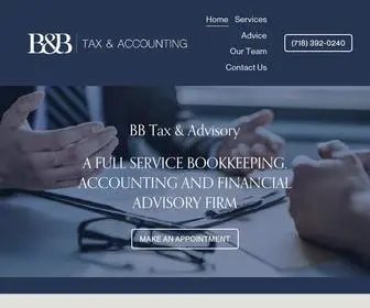 BBtaxadvisory.com(Bookkeeping, Accounting & Financial Advisory) Screenshot