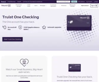 BBT.com(Truist Bank) Screenshot