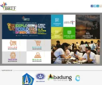 BBTF.or.id(Bali & Beyond Travel Fair) Screenshot