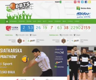 BBTsbielsko.pl(Oficjalny serwis informacyjny siatkarskiej drużyny I Ligi) Screenshot