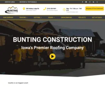 BBuntingconstruction.com(Bunting Construction) Screenshot