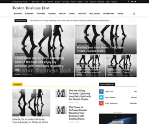 BBuspost.com(BOSTON BUSINESS POST) Screenshot