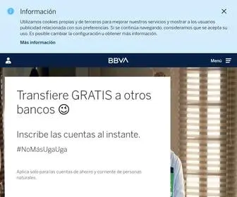 BBva.com.co(Bienvenido a la Banca Virtual) Screenshot