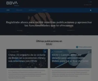 BBvaresearch.com(BBVA Research) Screenshot