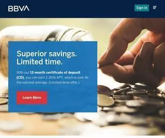 BBvausa.com(Banking, Credit Cards, Mortgages, & More) Screenshot