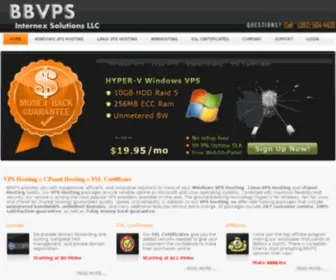 BBVPS.com(VPS Hosting) Screenshot