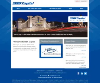 BBxcapital.com(BBX Capital Corporation (NYSE) Screenshot
