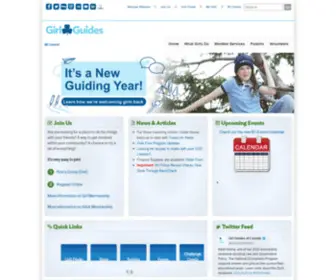 BC-Girlguides.org(British Columbia Guides of Canada) Screenshot