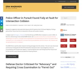 BC-Injury-Law.com(The MacIsaac Group of Law Firms) Screenshot