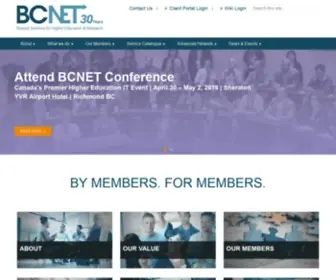 BC.net(BCNET) Screenshot