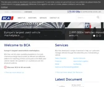 Bca-Group.com(BCA Group) Screenshot