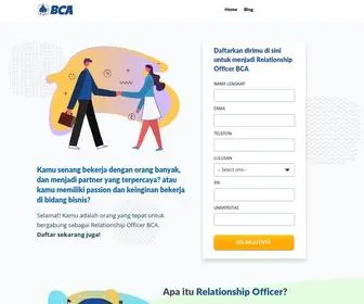 Bca-Marketeers.com(Program Relationship Officer (RO)) Screenshot