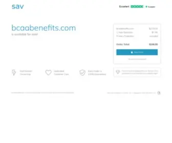 Bcaabenefits.com(The premium domain name) Screenshot
