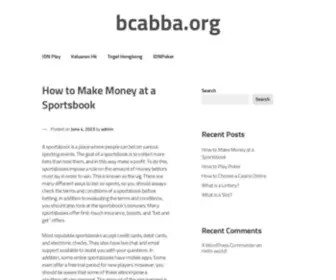 Bcabba.org Screenshot