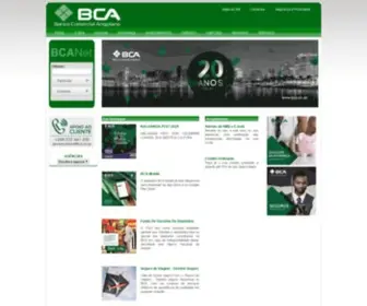 Bca.co.ao(Início) Screenshot