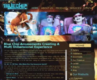 Bca.co.in(Bluechip Amusement Our mission) Screenshot