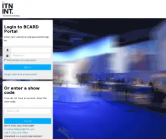 Bcard.net(Portal) Screenshot