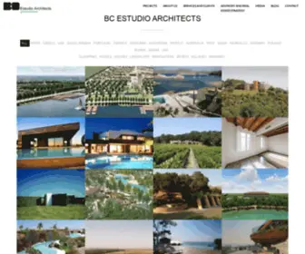 Bcarquitectos.com(Green Architecture) Screenshot