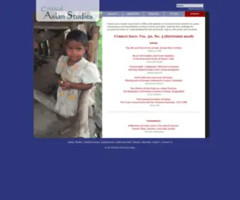 Bcasnet.org(Critical Asian Studies) Screenshot