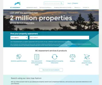 Bcassessment.ca(BC Assessment) Screenshot