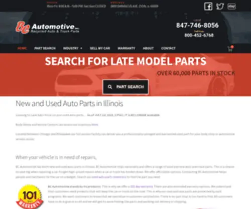 Bcautoinc.com(BC Automotive Inc) Screenshot