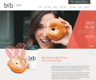 BCbcafesd.com(Big City Bagel Cafe) Screenshot