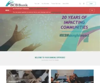 BCbcommunitybank.com(We are a thriving community bank) Screenshot