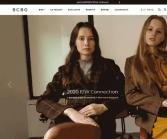 BCBG.co.kr(비씨비지) Screenshot