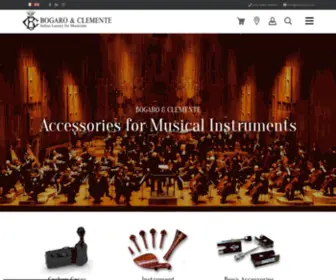 Bcbows.com(Custodie ed accessori per strumenti musicali) Screenshot