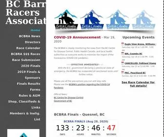 BCbra.com(Barrel racing) Screenshot